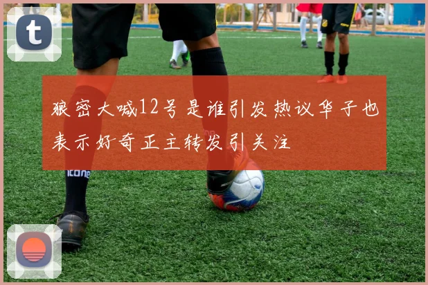 狼密大喊12号是谁引发热议华子也表示好奇正主转发引关注